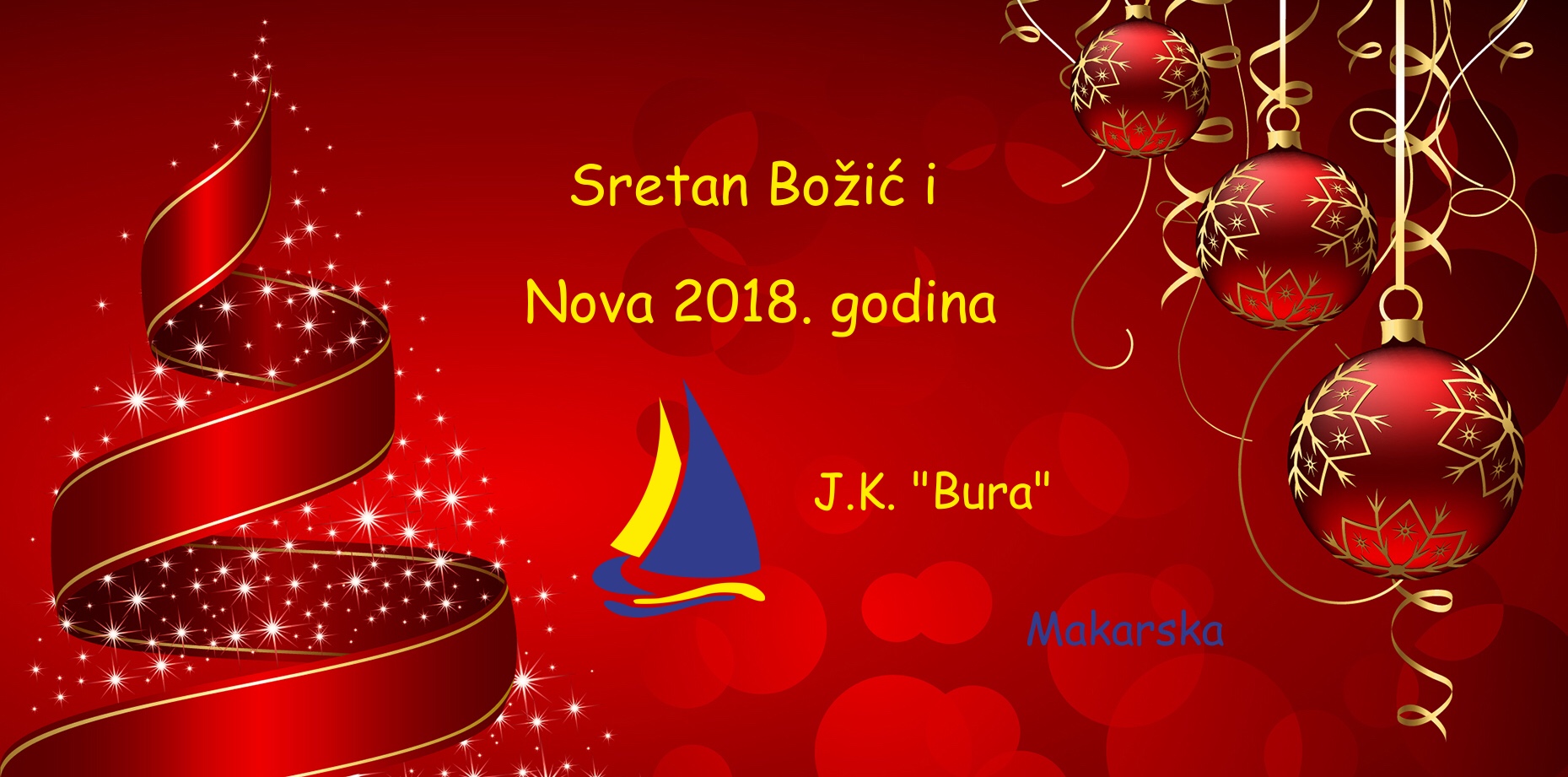 Sretan Božić i Nova 2018. godina